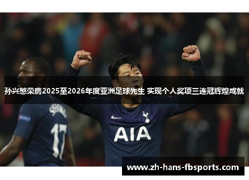 孙兴慜荣膺2025至2026年度亚洲足球先生 实现个人奖项三连冠辉煌成就